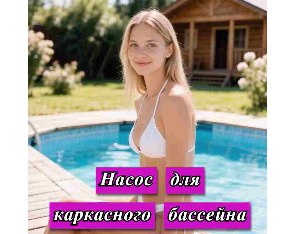 Насос для каркасного бассейна — выбираем лучший насос