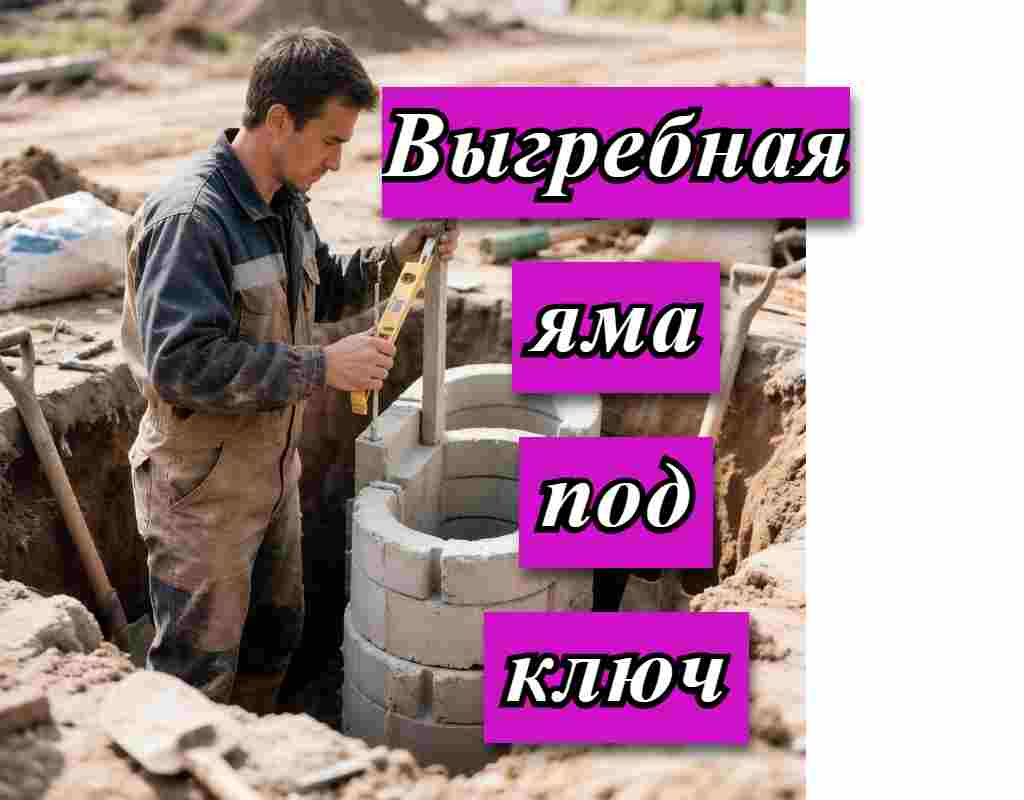 Сколько стоит построить выгребную яму и что входит в цену