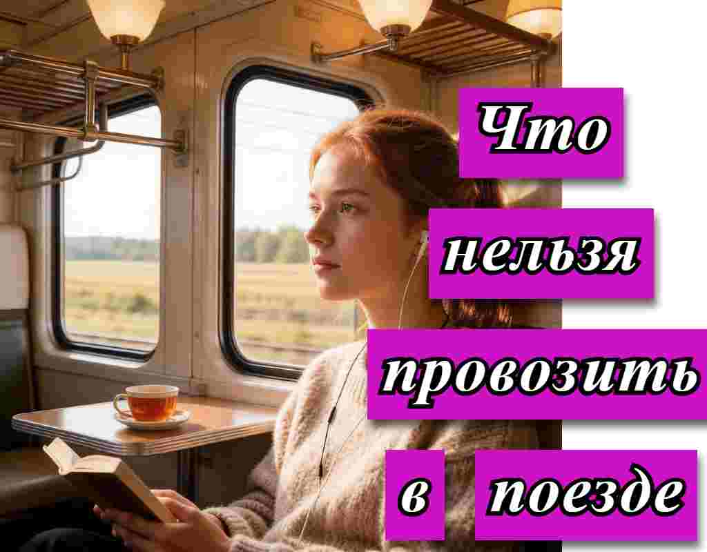 Собираетесь в поезд: разбираем что запрещено брать в поезд