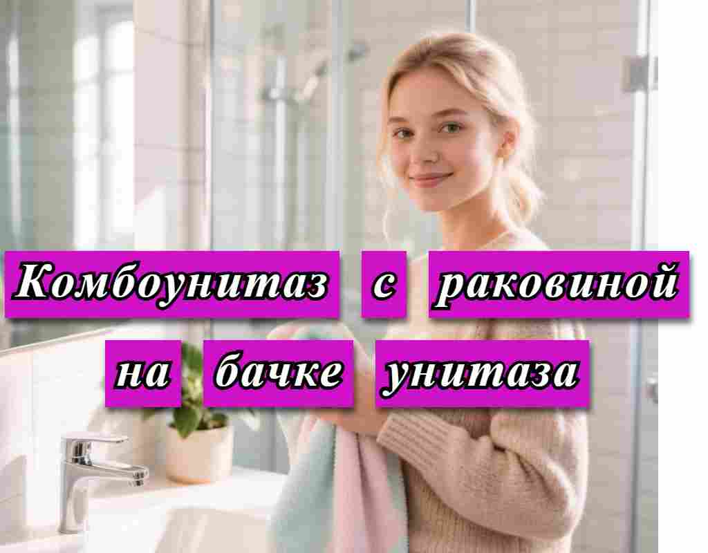 Унитаз совмещенный с раковиной: компактный комбоунитаз для маленьких санузлов