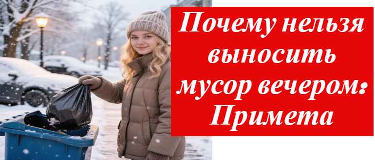Почему вечером выбрасывать мусор нежелательно: примета, которая старше нас всех