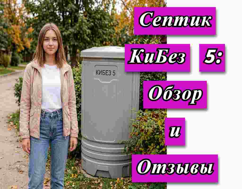 Чем интересен септик модели КиБез 5: разбор с реальными отзывами